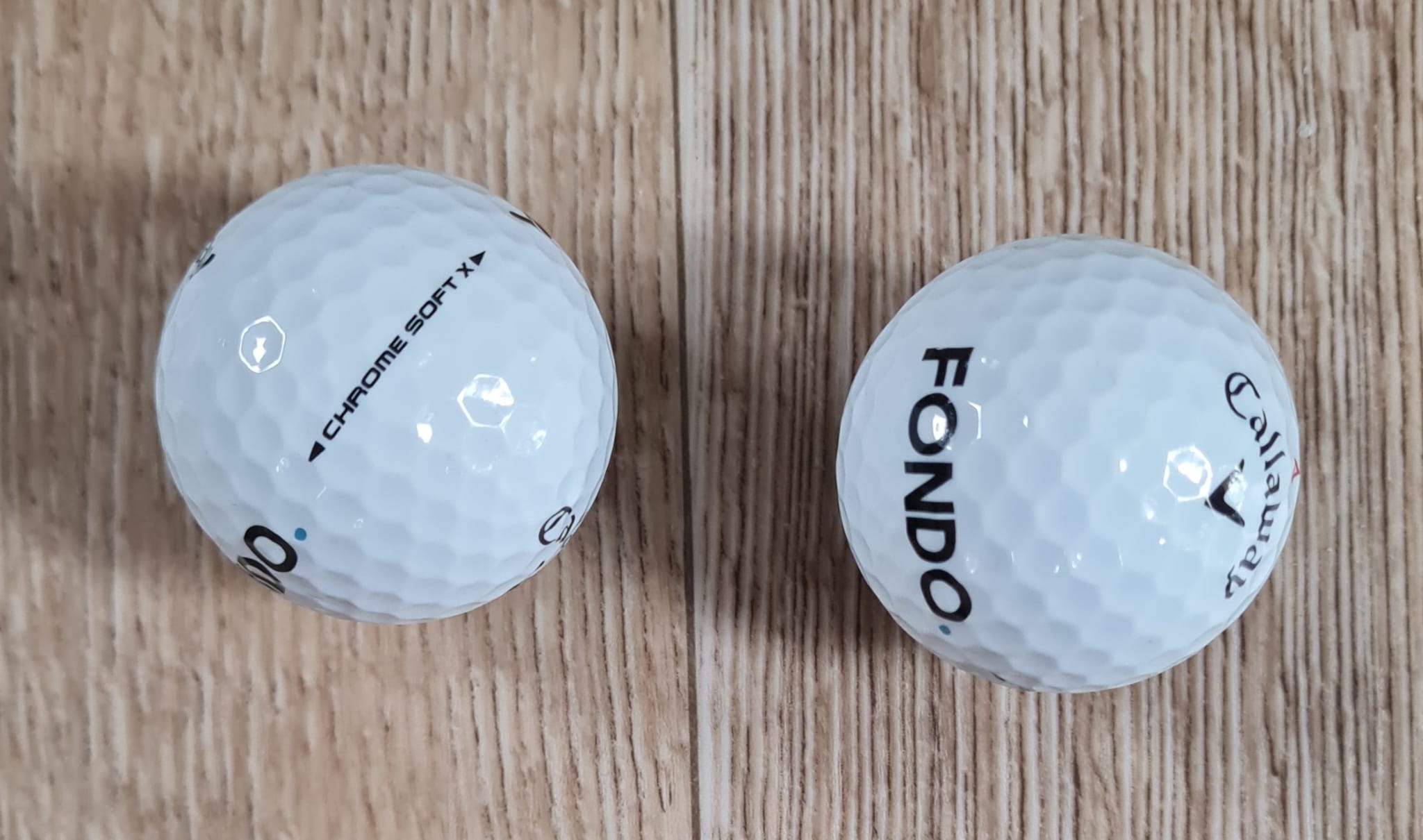 Golfbal in mijn schouder